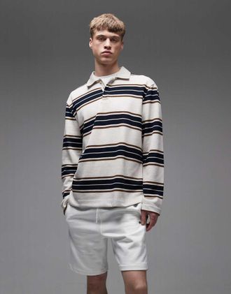 Lacoste Pantaloncini in jersey bianchi con fettuccia con logo-Neutro