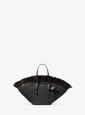 Michael Kors Isa Small Hand-Crocheted Tote Bag