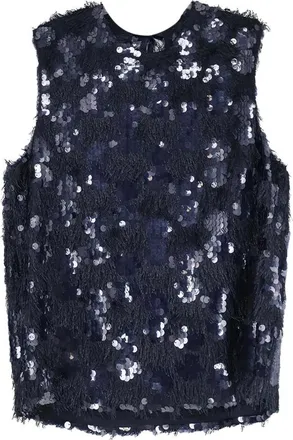 Semicouture Donna, Top, Blu, XS, new