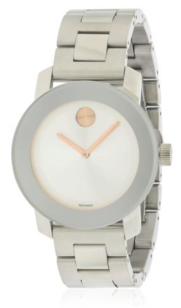 Movado Bold Medium Stainless Steel Watch