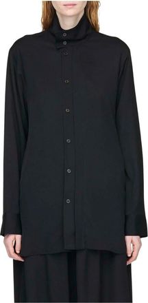 Yohji Yamamoto Mujer, Blusas y Camisas, Negro, Talla: XS