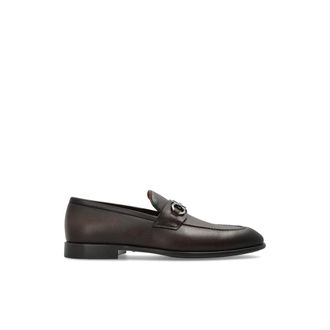 Ferragamo Loafers, male, Brown, Size: 8 1/2 US Foster Loafers