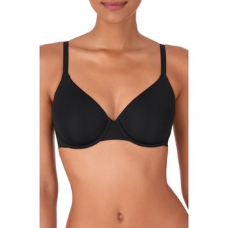 DKNY Active Comfort T-Shirt Bra in Black at Nordstrom, Size 34Ddd