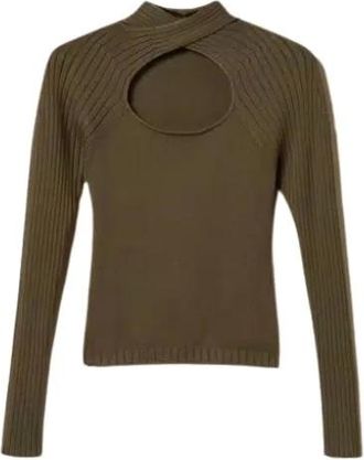 Twinset Mujer, Jerseys, Verde, Talla: M