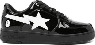 A Bathing Ape Bape Sta Leather Sneakers