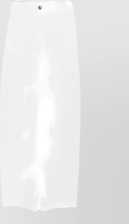 Elisabetta Franchi logo detail wide-leg trousers