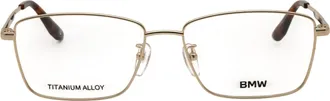 BMW BW5091H032 Titanium Frame Eyeglasses - Gold