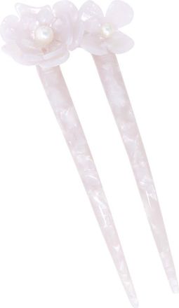 Lele Sadoughi Petunia Hair Pin in Mother Of Pearl at Nordstrom
