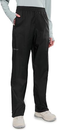 Marmot Precip Evo Full Zip Pants Womens Clothing Black : SM 31, Nylon
