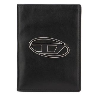 Diesel Wallets & Cardholders, male, Black, Size: ONE SIZE Elegant Minimalist Leather Wallet