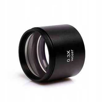 OEM Lente Barlow 0,3x Para Microscopio