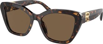 Ralph Lauren RL8216U THE ISABEL 500373 Womens Sunglasses Tortoiseshell Size 55