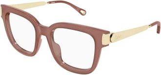 Chlo&eacute; Rechthoekig Optisch Montuur - Dames - Brillen - Roze - 52 MM - Accessoires