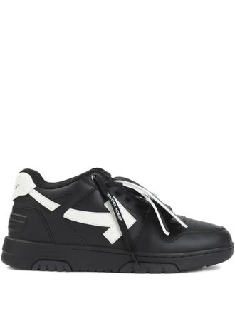 Off-white Sneakers met Arrow-detail - Zwart