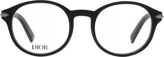 Dior Demo Round Mens Eyeglasses DM50009I 001 51