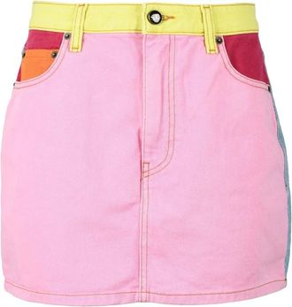 Semicouture Skirts - Dames - Spijkerrokken - Veelkleurig - W26 - Katoen - Rokken