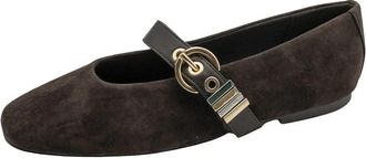 Steve Madden Lucia Ballerina - Dames - Ballerinas - Bruin - 37 EU - Su&egrave;de - Schoenen