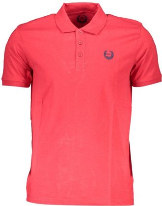 Gian Marco Venturi Gianmarco Venturi Rode Katoenen Heren Polo Shirt