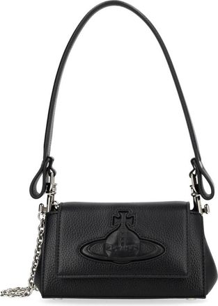 Vivienne Westwood Neutrals Hazel Small Chain Accent Shoulder Bag