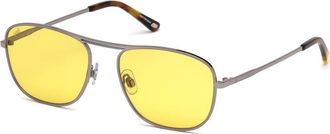 Web Eyewear Silver Metal Mens Sunglasses