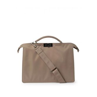 Fendi Peekaboo Bag in Brown Leather - male - Fendi - Handbags - Brown - ONE SIZE - Bags