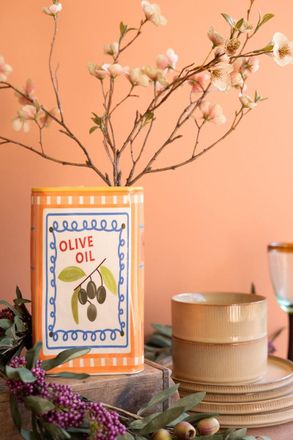 Kalalou Ceramic Olive Oil Vase