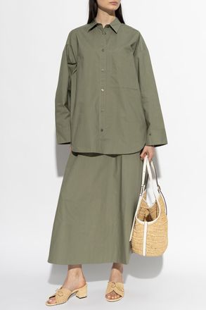 By Malene Birger Pheobes Skirt, Womens, Green