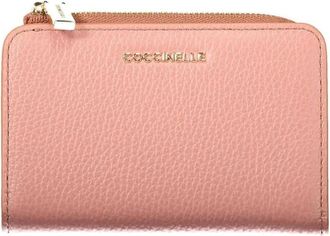 Coccinelle Portafoglio Zip Around in Pelle - - Accessories - Donna - Rosa - ONE SIZE