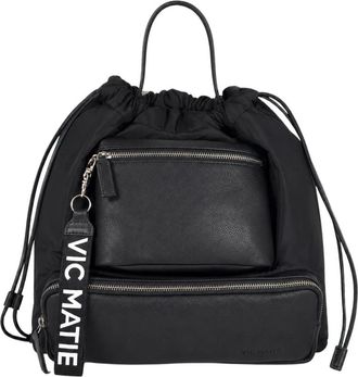 Vic Mati&eacute; Peggy Backpack - - Bags - Donna - Nero - ONE SIZE