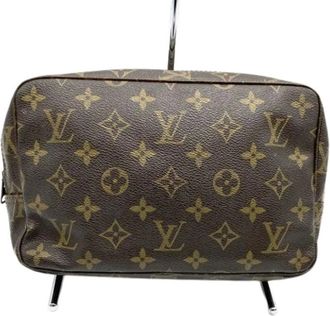 Louis Vuitton Pre-owned Clutches, female, Brown, Size: ONE SIZE Pre-owned Canvas louis-vuitton-bags