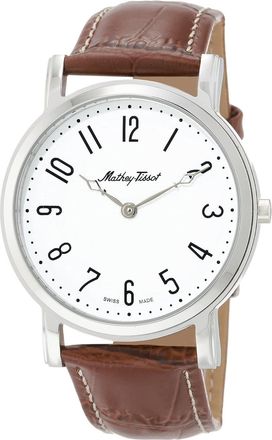 Mathey-Tissot Mens City White dial Watch