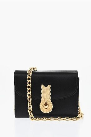 Amato Daniele Satin QUEEN MICRO Mini Bag with Chain Strap size Unica