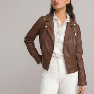 La Redoute Collections Kort jasje in simili, biker stijl