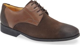 Sandro Moscoloni Alton Two Tone Leather Derby in Cafe at Nordstrom Rack, Size 10.5