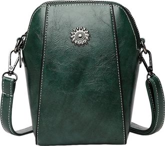 Generic Vertical Cros Body Bag - Slimline Shoulder Bag, Stylish Vertical Messenger Bag | Lightweight Travel Cros Body Bag, Durabble PU Leather Sling Bag, Comp