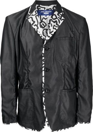 Junya Watanabe Contrasting Trim Blazer