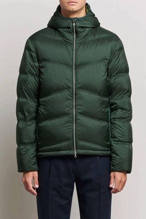 Orlebar Brown Karoo Quilted Hooded Jacket In Bristlecone Pine