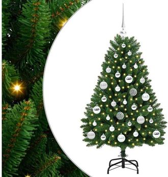 vidaXL Árbol de Navidad artificial Verde 120 cm PVC y Metal vidaXL
