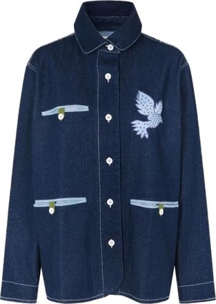 Lollys Laundry Denim Jacket - Dames - Spijkerjassen - Blauw - S - Denim - Jassen