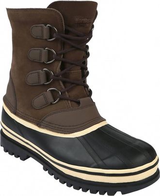 Northside Mens Back Country Waterproof Snow Boots In Brown