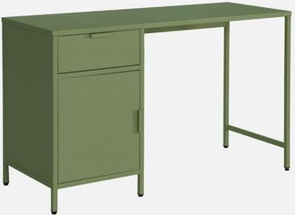 Sweeek Escritorio De Acero Laminado, 1 Caj&oacute;n