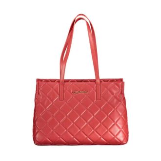 Valentino Tote Bags, female, Red, Size: ONE SIZE Quilted Tote
