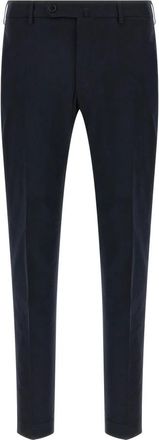 Incotex Pattern 30 Pants - Heren - Nette broeken - Blauw - 2XL - Katoen - Broeken