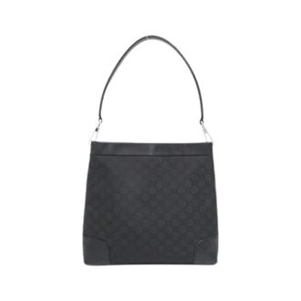 Gucci Pre-owned Shoulder Bags, female, Black, Size: ONE SIZE Pre-owned Vintage Shoulder Bag
