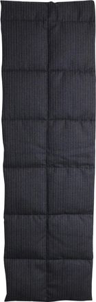 Dries Van Noten Padded Scarf in Grey Wool