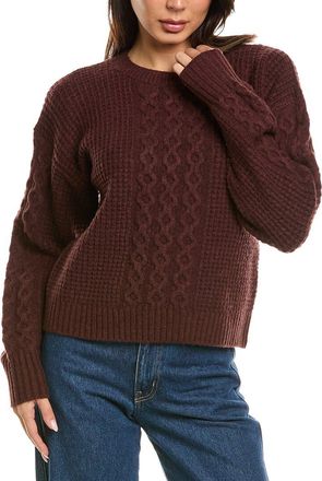 Splendid Celeste Cable Wool-Blend Sweater