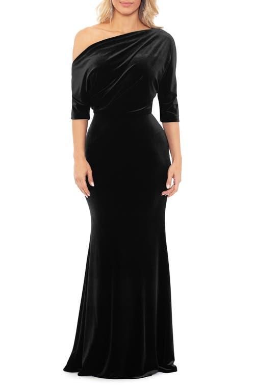 black velvet dress nordstrom Betsy & Adam Drape One-Shoulder Gown in at Nordstrom, Size 12 from $249.00 Sweet Girls Princess Mini sparkle_styles Color:As Is The House of CB