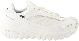 Moncler Witte Trailgrip GTX Sneakers - Heren - Sneakers - Wit - 45 EU - Schoenen