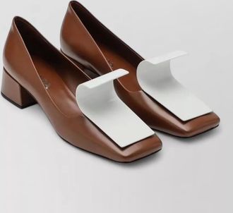 Prada leather pumps