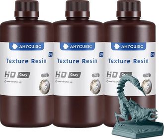 OEM Resina Texturizada Anycubic, Acabado Mate, Alta Precisi&oacute;n